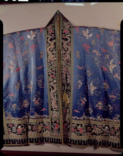 Taoist Robe From an Imperial Temple, with Emblems of the Sun and Moon, Chinese, Ch